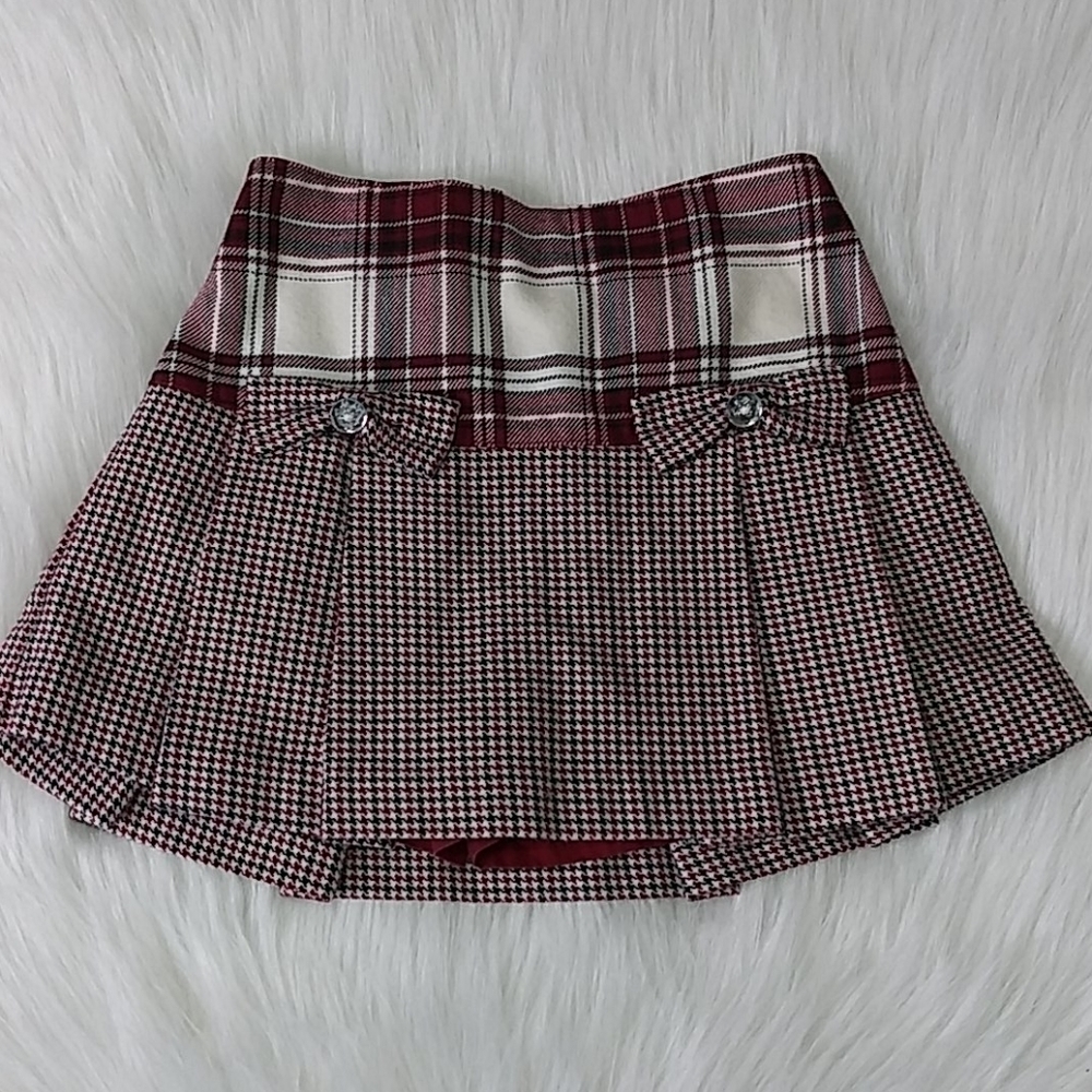 Gymboree "Family Portrait" Houndstooth‎ Skort